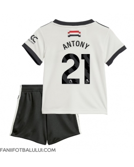Manchester United Antony #21 Echipament de Fotbal Replică 2024-25 Copii Treilea (+ Șorturi)